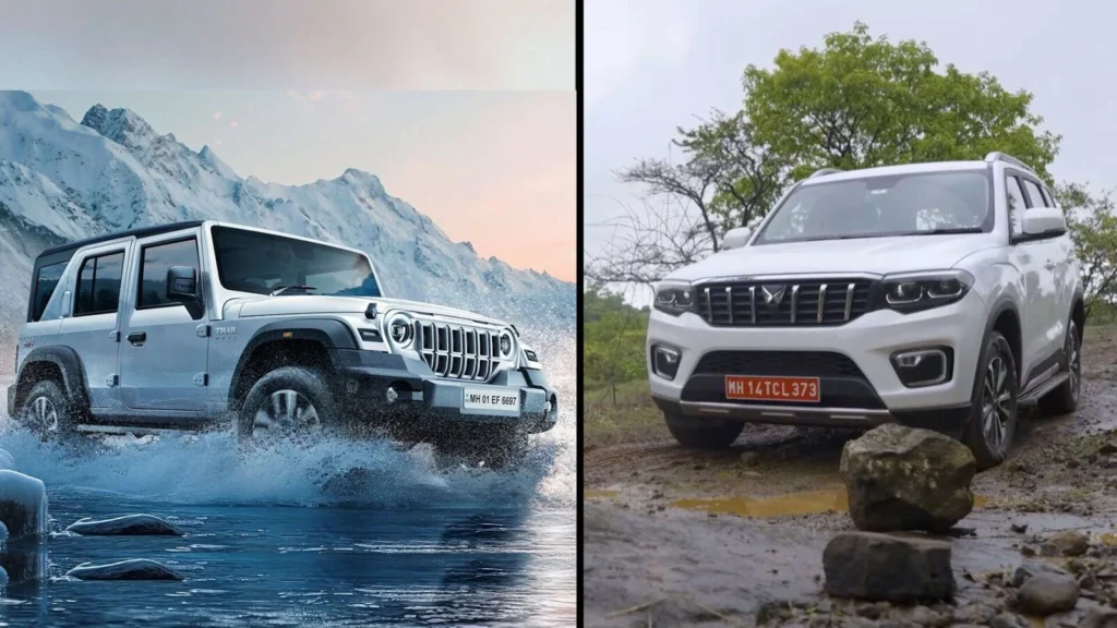 Mahindra Scorpio N and Mahindra Thar Roxx